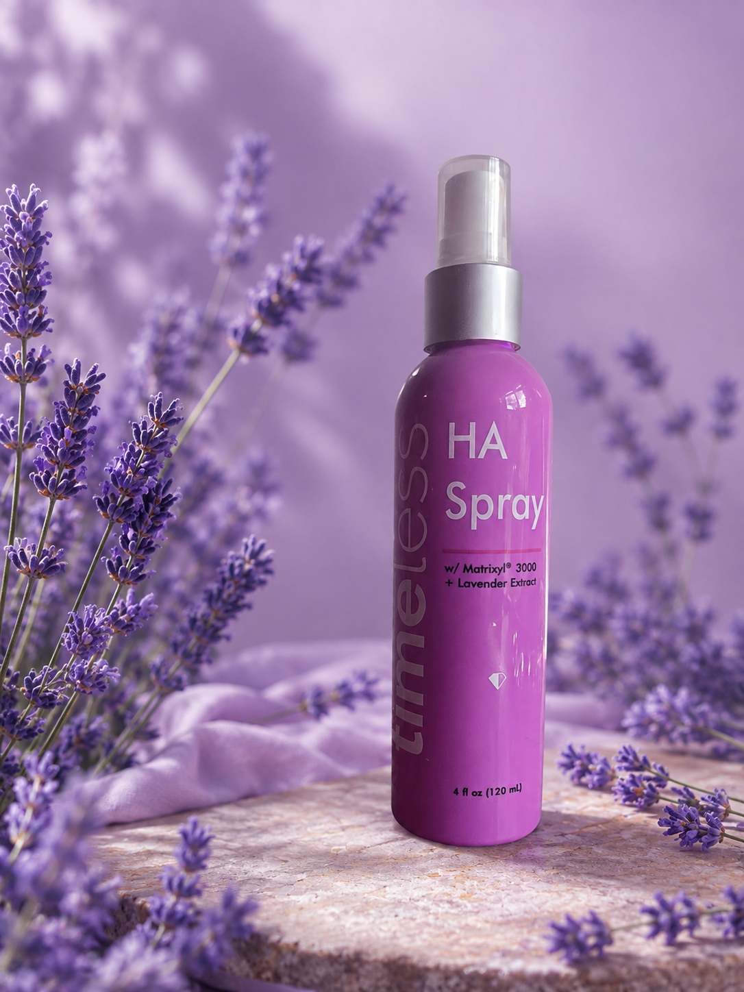Timeless Hyaluronic Acid Facial Spray w/ Matrixyl 3000 (120ml) – Choose Your Scent