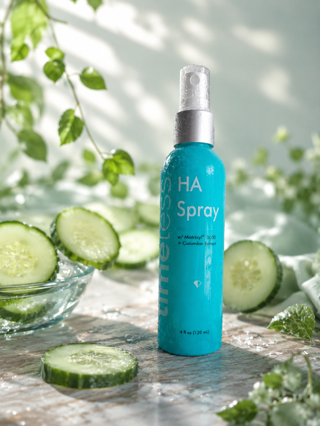 Timeless Hyaluronic Acid Facial Spray w/ Matrixyl 3000 (120ml) – Choose Your Scent